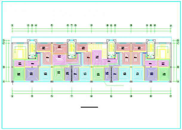【江西】某六层住宅楼地暖设计施工图-图二
