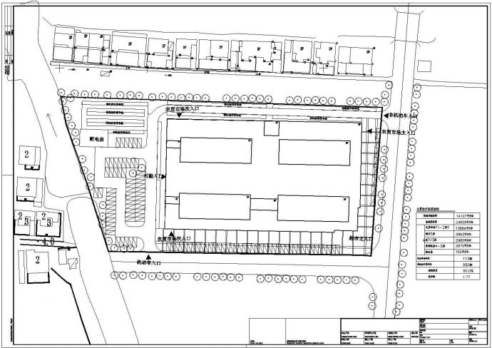 某五层农贸超市建筑方案图纸（含效果图）_图1