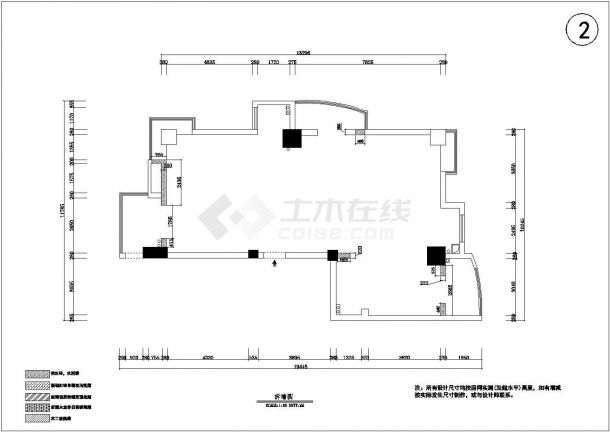 【温州】岭下嘉华家装设计完整施工图-图二