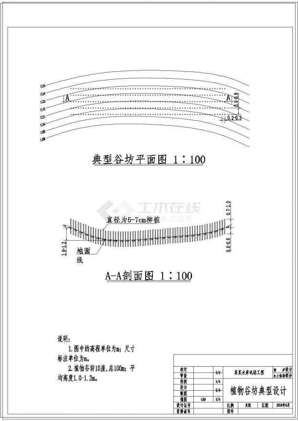 【湖北】水库电站工程水土保持方案图纸-图二