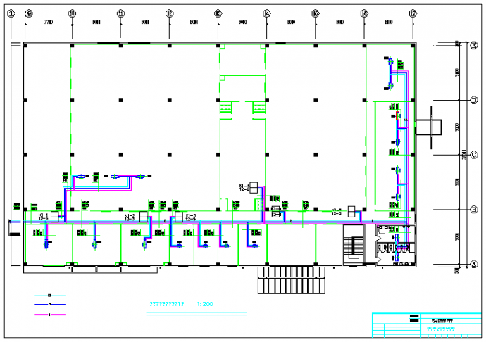 某工厂净化车间中央空调设计施工图纸_图1