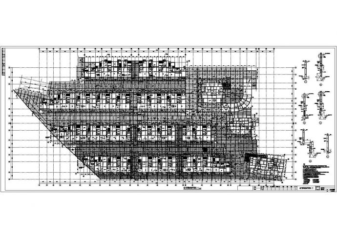 【浙江】地下一层框架结构地下车库结构施工图_图1