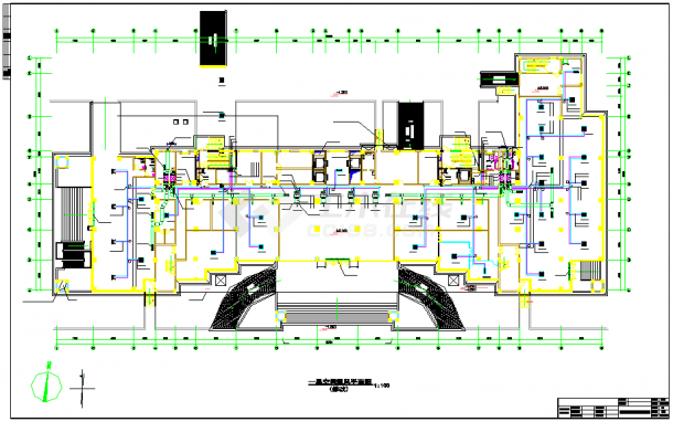 某大楼多联机空调系统设计施工图纸-图二