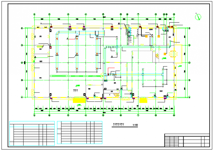 【山西】某厂房空调系统设计施工图纸_图1