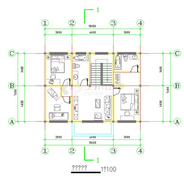 房屋建筑图纸设计说明图片