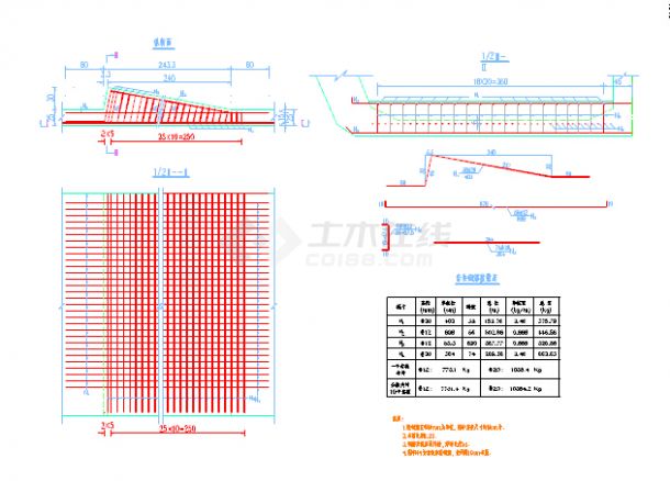 多跨径多箱梁类型跨线高架桥设计套图（116张）-图二