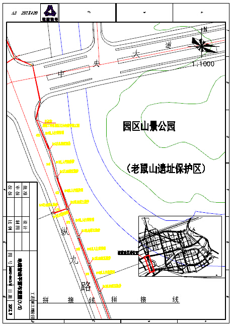 市政道路电缆管道施工图设计25张_图1