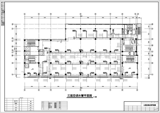 【山西】某综合楼通风空调设计施工图纸-图一