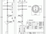 10kV单回路终端杆<钢管型>图片1
