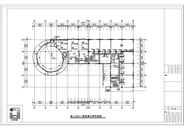 【山西】某大厦中央空调系统设计图纸-图二