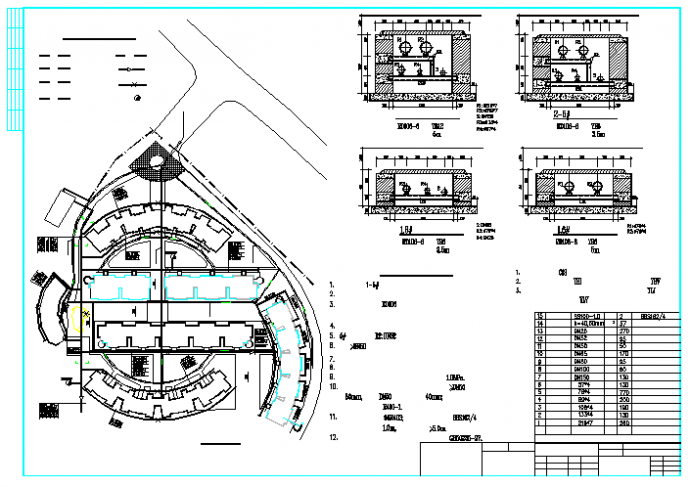 【湖北】某小区外网管道设计施工图纸_图1