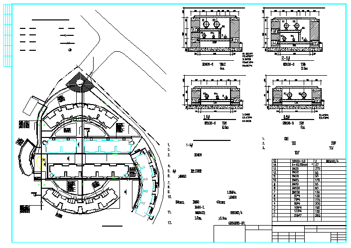 【湖北】某小区外网管道设计施工图纸
