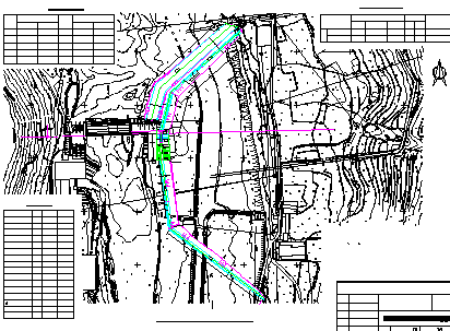 水电站导流、围堰施工图纸（6张）_图1