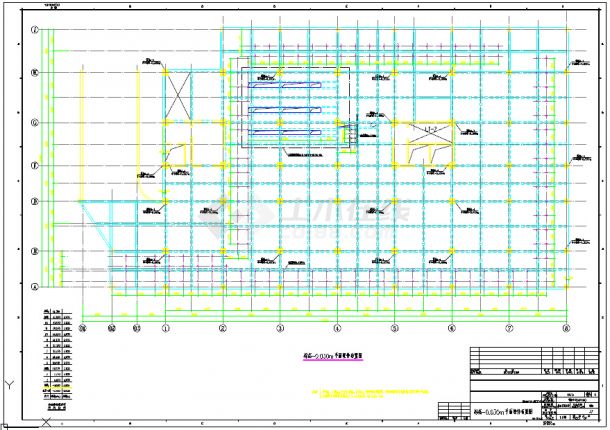 12层框剪结构办公大厦结构工程设计图-图二