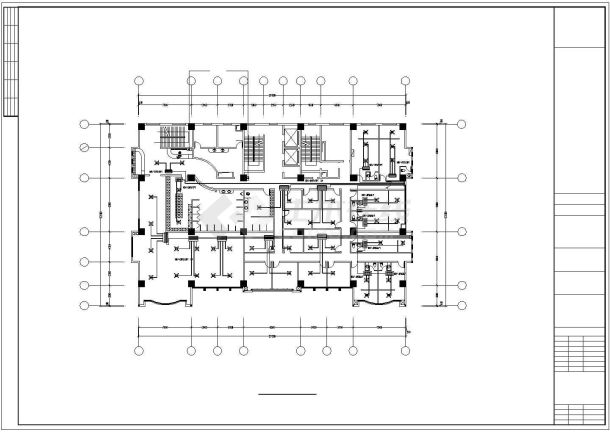 【河北】某办公楼空调平面设计施工图-图二