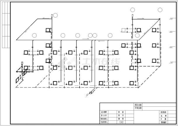 【山东】某办公楼采暖工程系统设计施工图纸-图一