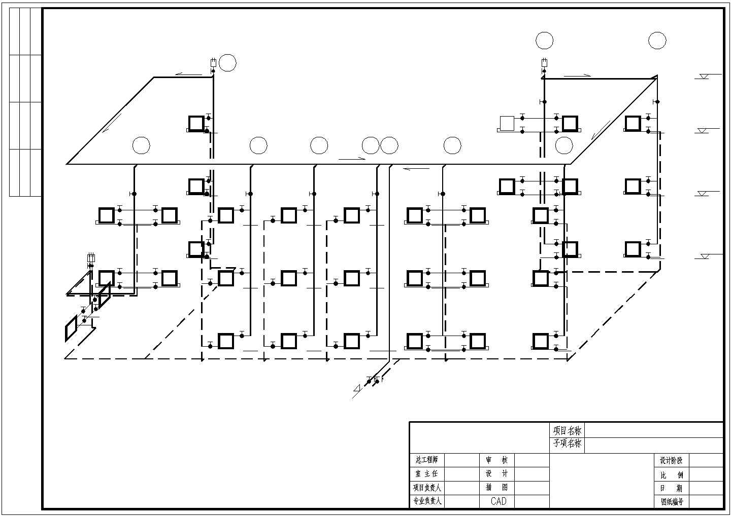 【山东】某办公楼采暖工程系统设计施工图纸