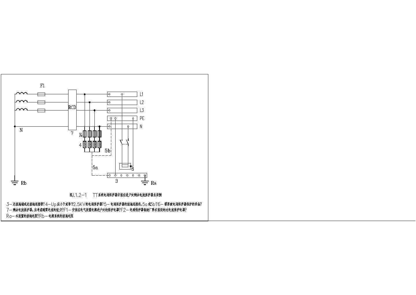 建筑工程防雷接地系统电气图纸（5张）