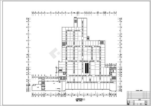 【广西】某商场空调平面设计施工图-图二