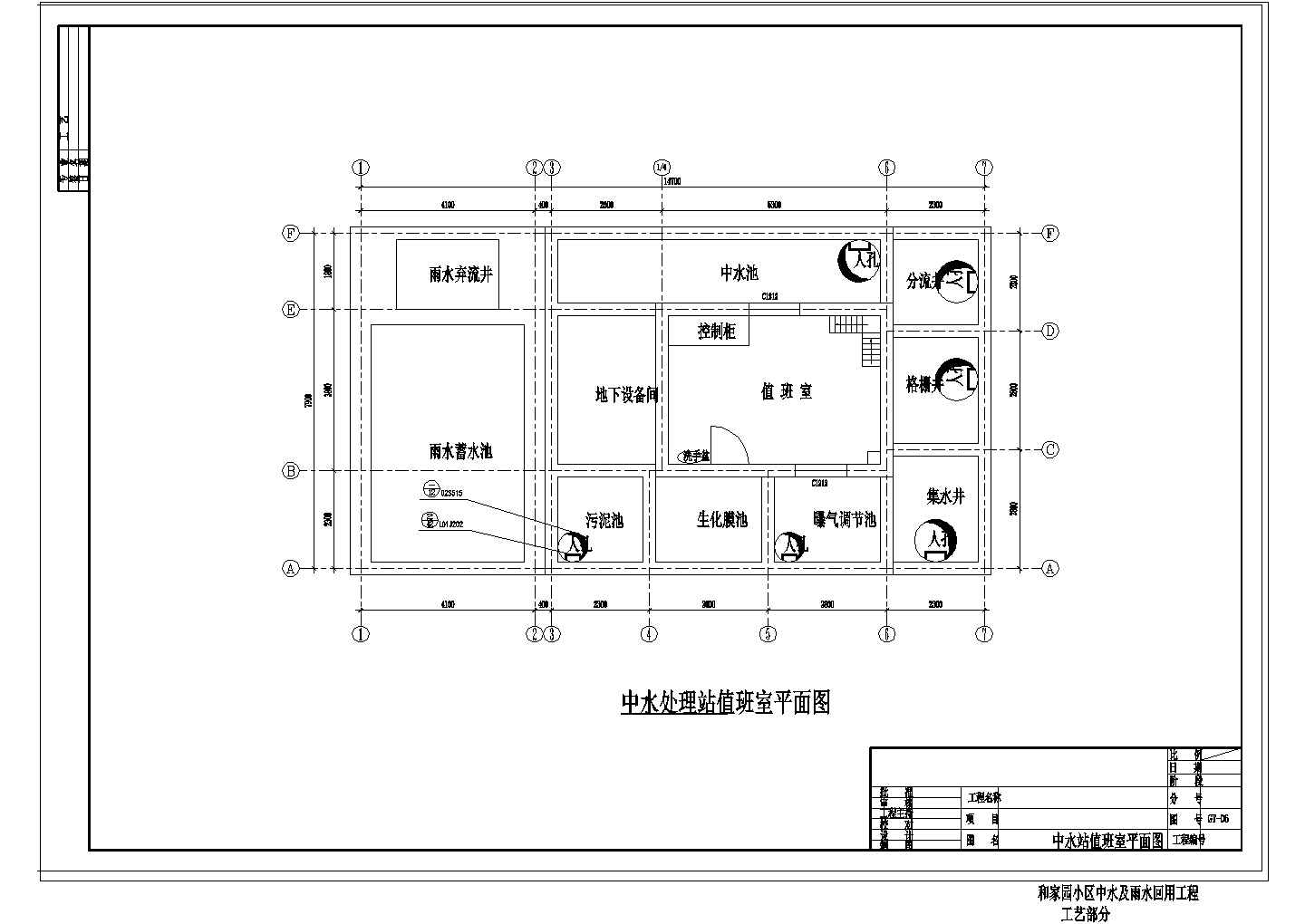 某工厂整套中水回用设计图纸