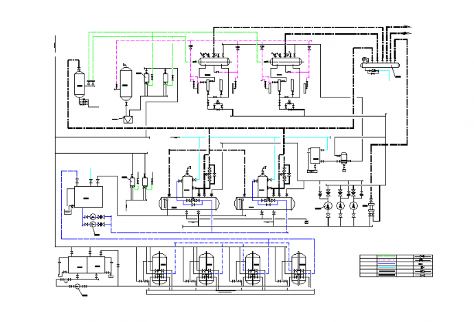 【黑龙江】某蒸汽锅炉房设备设计图纸_图1
