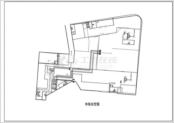 【杭州】某工厂空调系统设计施工图纸-图二