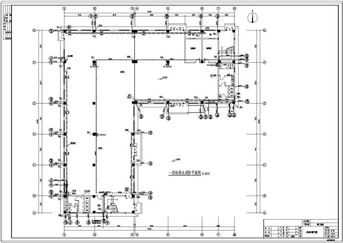 【江苏】某职工宿舍给排水设计施工图_图1