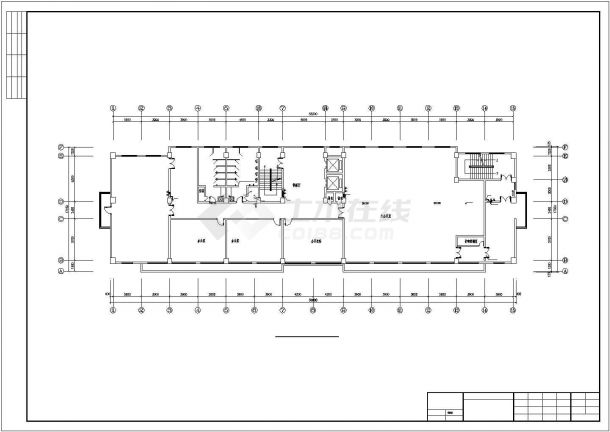 【山东】某办公楼给排水设计施工图纸-图一