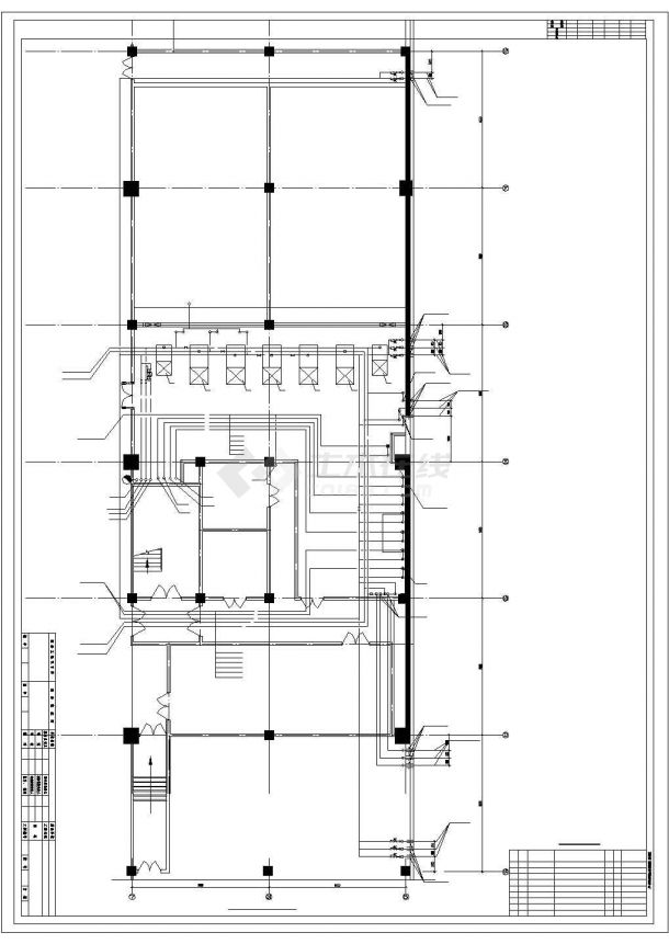 【黑龙江】某会展中心给排水施工图-图一