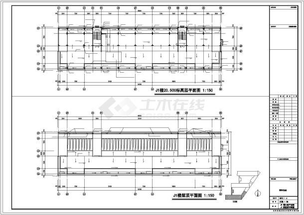 【温州】某地大学给排水全套设计施工图纸-图二