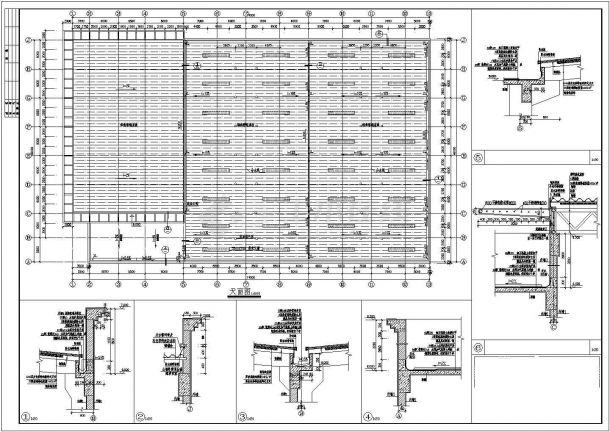 东风汽车生产厂厂房建筑设计施工图纸-图二