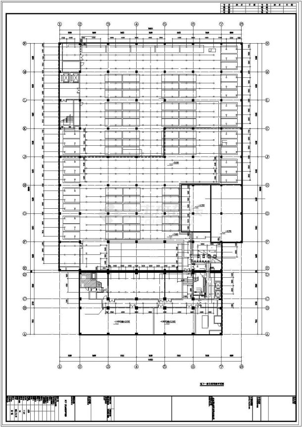 【沈阳】某大型商厦给排水施工图纸-图一