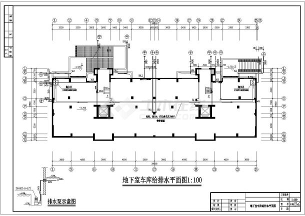 【浙江】某12层住宅楼给排水设计施工图-图一