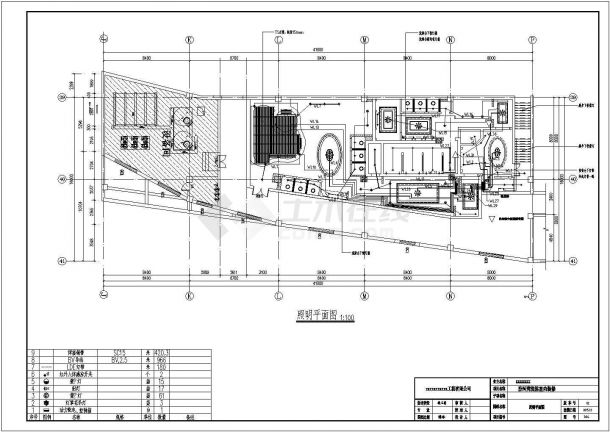 山西太原洗浴中心水电暖施工设计图-图二