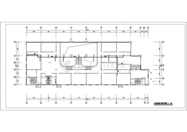 【浙江】某综合楼地板采暖设计施工图纸-图二