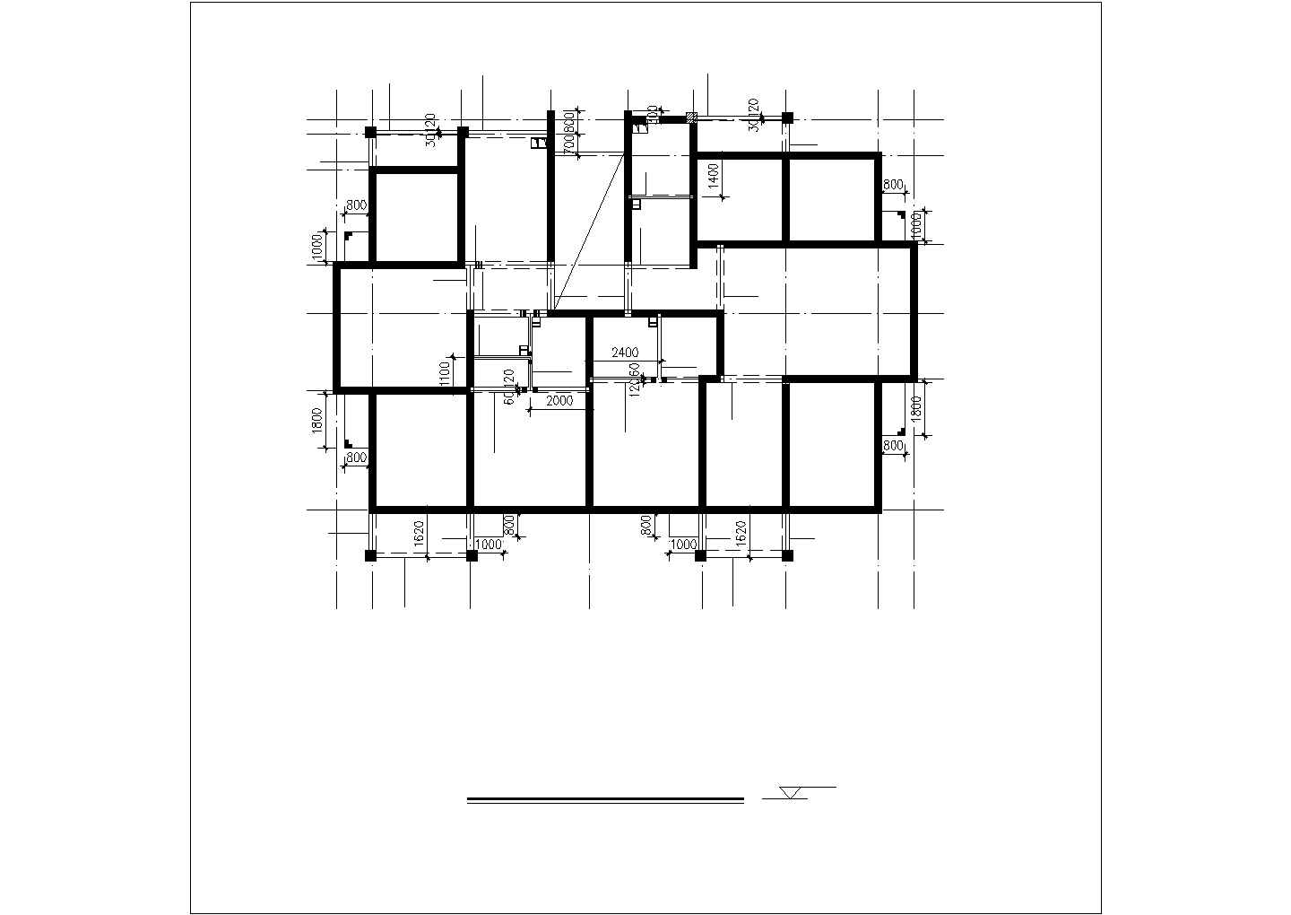 【上海】某别墅建筑结构设计施工图纸