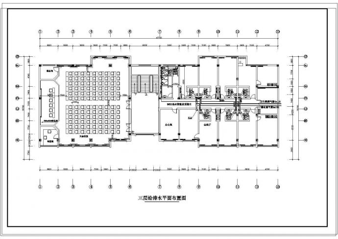 【宁夏】某宾馆改造装修给排水设计施工图_图1