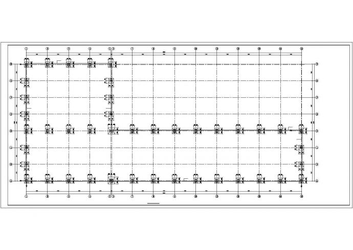 单层钢构工厂厂房结构施工设计图纸_图1
