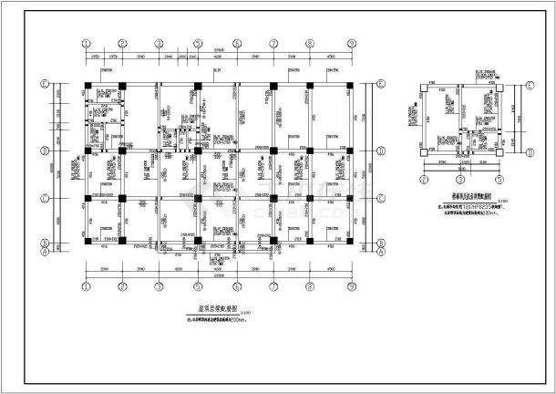 【江苏】某地多层宾馆全套建筑施工图-图一