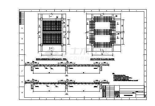 某框架结构办公楼改造加固结构施工图-图一