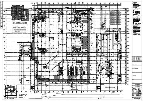 无锡茂业城二期工程-2～1F平面CAD图.dwg-图二