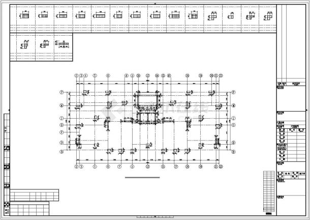 【湖南】18层框架剪力墙结构商住楼结构施工图-图一
