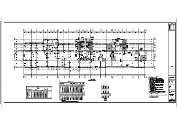 【山东】某十层住宅楼结构设计施工图纸-图二