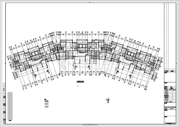 【湖南】32层框架剪力墙结构商住楼结构施工图-图一