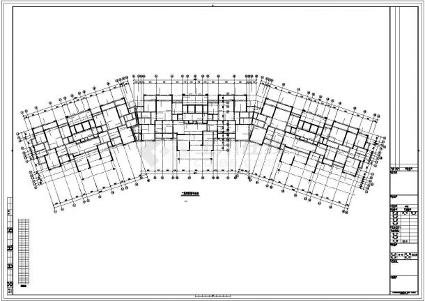 【湖南】32层框架剪力墙结构商住楼结构施工图-图二