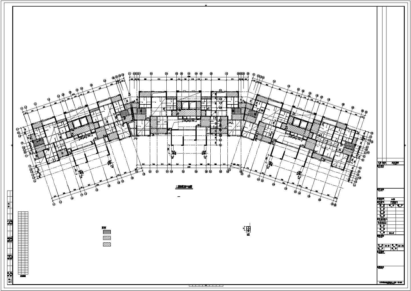 【湖南】32层框架剪力墙结构商住楼结构施工图