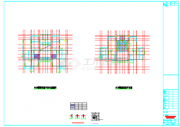 【重庆】11层框架剪力墙结构住宅楼结构施工图-图一