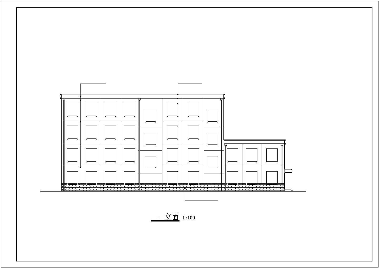 【海南】某地四层办公楼建筑施工图