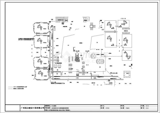 某医院手术室空调设计施工图（含给排水、电气）-图一