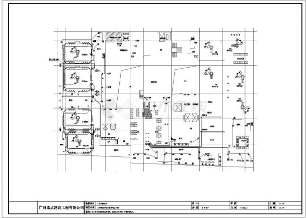 某医院手术室空调设计施工图（含给排水、电气）-图二